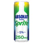 Sprite Soda & Absolute Vodka